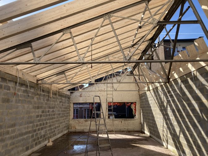 Charpente toute neuve !